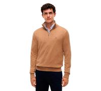 Tommy Hilfiger Pull à Demi-zip Pima Org Ctn Mock
