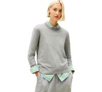 Tommy Hilfiger Pull CO Jersey Fine GG LS C-NK SWT WW0WW44984 pour Femme, Gris (Med Heather Grey), XL, Gris (Med Heather Grey), XL