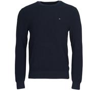Tommy Hilfiger – Pull Essential Structure – Col rond – Bleu marine – Homme – Taille S