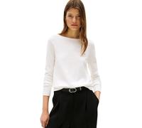 Tommy Hilfiger Pull Femme Co Jersey Stitch Sweater Col Bateau, Blanc (Ecru), M