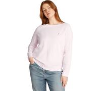 Tommy Hilfiger Pull Femme Jersey Stitch avec Col Bateau, Rose (Light Pink), 52