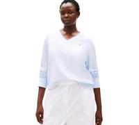 Tommy Hilfiger Pull Femme Jersey Stitch avec Col en V