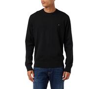 Tommy Hilfiger Pull Homme 1985 Sans Capuche, Noir (Black), XL