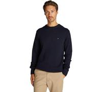 Tommy Hilfiger Chunky Cotton C Neck MW0MW37397 Pull-Over, Blue (Desert Sky), S Homme