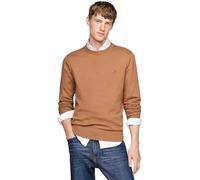 Tommy Hilfiger Pull Homme Crew Neck Regular Fit, Beige (Safari Canvas), XL