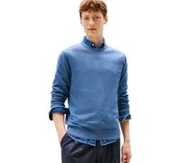 Tommy Hilfiger Pull Homme Essential Cotton avec Col Ras-du-Cou, Bleu (Petrol Blue Heather), 3XL