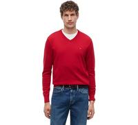 Tommy Hilfiger Pull Homme Essential Cotton Col en V, Rouge (Medium Red), XXL