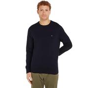 Tommy Hilfiger Pull Homme Essential Cotton Crew Neck en Coton, Bleu (Desert Sky), XXL