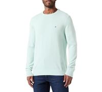 Tommy Hilfiger Pull Homme Essential Cotton Crew Neck en Coton, Turquoise (Minty Essence), 3XL