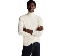 Tommy Hilfiger Pull Homme Roll Neck avec Col Roulé, Ivoire (Ivory Petal), 3XL