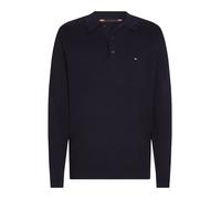 Pull hommes Tommy Hilfiger PIMA ORG CTN CASHMERE LS POLO Marine EU L