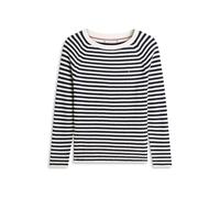TOMMY HILFIGER Pull-over bleu marine / blanc, Taille M