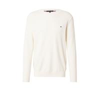 Tommy Hilfiger Pull Homme Essential Structure Crew Neck Regular Fit, Ivoire (Ivory Petal), XXL