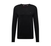 Tommy Hilfiger Pull Homme Essential Cotton Crew Neck en Coton, Noir (Black), 3XL