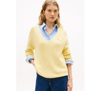 TOMMY HILFIGER Pull-over jaune clair, Taille XXL