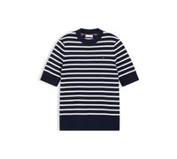 TOMMY HILFIGER Pull-over marine / blanc, Taille S-M