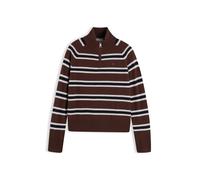 TOMMY HILFIGER Pull-over marron / noir / blanc, Taille XL