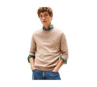 Tommy Hilfiger - Pull ras du cou classique - Homme - Pulls - Beige - Taille: L