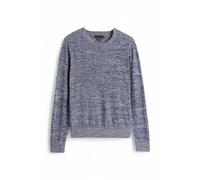 Tommy Hilfiger - Pull Ras du Cou en Mélange de Lin - Homme - Pulls - Bleu - Taille: XL
