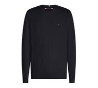 Tommy Hilfiger - Pull Tricoté Coupe Décontractée en Bleu - Homme - Pulls - Bleu - Taille: 2XL