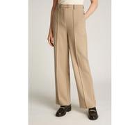 Tommy Hilfiger Punto Relaxed Straig Classic Beige Htr Taille: 40 | Pantalons droits Outlet | Femme | Marron