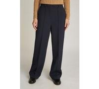 Tommy Hilfiger Punto Relaxed Straig Dark Night Navy Taille: 40 | Pantalons droits Outlet | Femme | Le Noir
