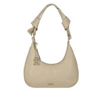 Tommy Hilfiger Pushlock Sac à bandoulière Cuir 28 cm blanc
