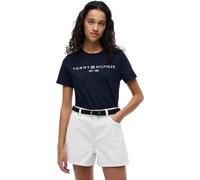 Tommy Hilfiger T-shirt manches courtes WW0WW40276 Bleu XL Femme