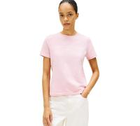 Tommy Hilfiger Reg Corp Logo C-NK SS Ww0Ww40276 Autres Hauts, Pink (Bonita Pink), M Women's