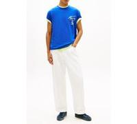 Tommy Hilfiger Regular City Sign Ss Tee Fizzy Blue Taille: XL | T-Shirts Outlet | Homme | Bleu