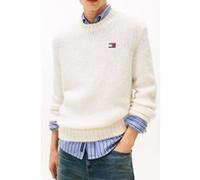 Tommy Hilfiger Regular Cosy Textured Sweater Ancient White Taille: XL | Pulls Outlet | Homme | Blanche