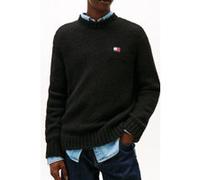 Tommy Hilfiger Regular Cosy Textured Sweater Black Taille: XL | Pulls Outlet | Homme | Le Noir