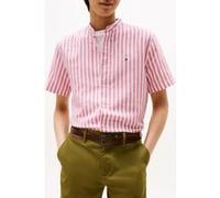 Tommy Hilfiger Regular Fit Short Sleeve Shirt Vintage Rosy/white Taille: M | Casual chemises Outlet | Homme | Blanc