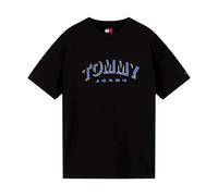 Tommy Hilfiger - Regular Street Flag Tee - Homme - Tops - Noir - Taille: S