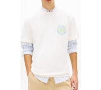 Tommy Hilfiger Relaxed Bubble Flame Ancient White Taille: M | T-Shirts Outlet | Homme | Blanche