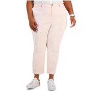 Tommy Hilfiger Relaxed Fit Hampton Chino Pants (Regular and Plus) Pantalons, Bal PNK, 50 Grande Taille Femme