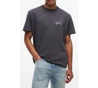 Tommy Hilfiger Relaxed Novelty Ss Tee Washed Black Taille: S | T-Shirts Outlet | Homme | Le Noir