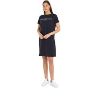Tommy Hilfiger RLX Corp Logo Tshirt DRS SS WW0WW41013 Robes T-Shirt, Bleu (Desert Sky), M Femme