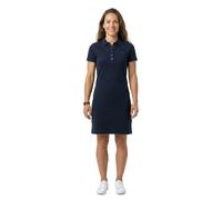 Tommy Hilfiger Robe polo 1985 courte piqué slim manches courtes Bleu S Femme