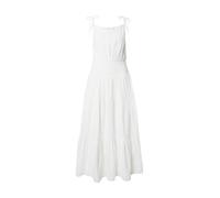 TOMMY HILFIGER Robe d’été 'Self- Strap Smock Midi' blanc, Taille 40