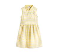 TOMMY HILFIGER Robe 'Essential' jaune pastel / blanc, Taille 92
