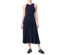 Tommy Hilfiger Robe Femme Midi Dress sans Manche, Bleu (Dark Night Navy), XL