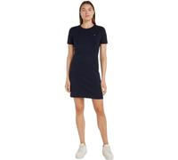 Tommy Hilfiger Robe Femme New Cody Slim Short Dress en Coton, Bleu (Desert Sky), 3XL