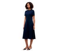 Tommy Hilfiger Robe Midi à Manches Courtes Interlock F&f