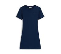 Tommy Hilfiger Robe Femme New Cody Slim Short Dress en Coton, Bleu (Dark Night Navy), XL