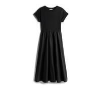 Tommy Hilfiger Robe T-Shirt Femme Modern Cody Midi Mix Fit & Flare, Noir (Black), S