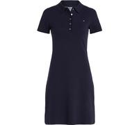 Tommy Hilfiger Robe Polo Femme 1985 Pique Slim Fit, Bleu (Desert Sky), L