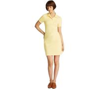 TOMMY HILFIGER Robe Polo Femme 1985 Pique Slim Fit, Jaune (Citronella), S