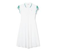 Tommy Hilfiger Robe Polo Femme Longueur Genoux, Blanc (Th Optic White), XXL