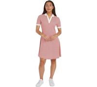 Tommy Hilfiger Robe Polo Femme Rayée, Multicolore (Breton Fierce Red/Ecru), XS